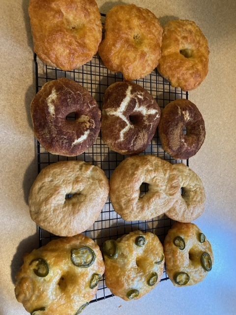 Sourdough Bagels