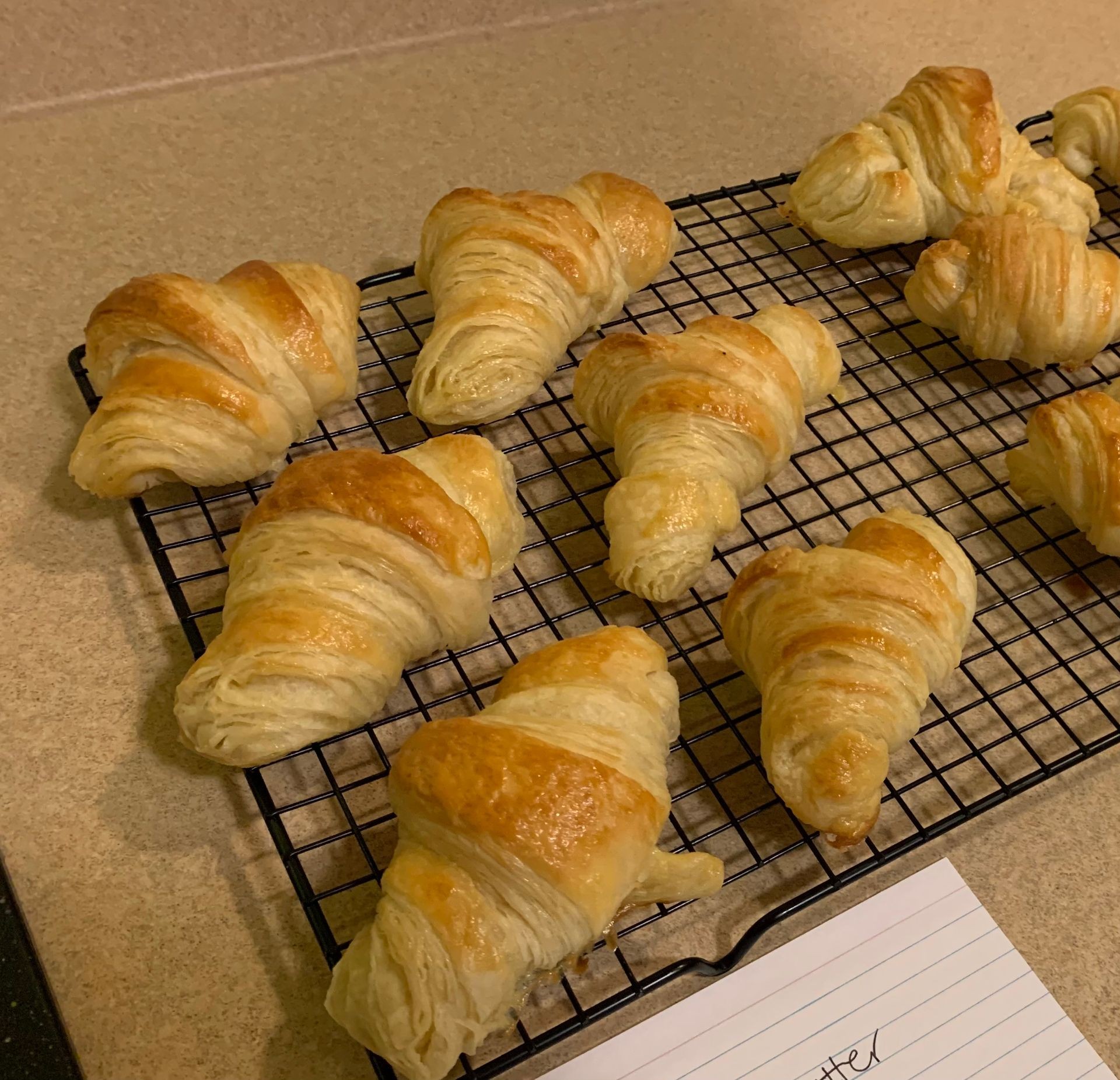 Small Batch Croissants